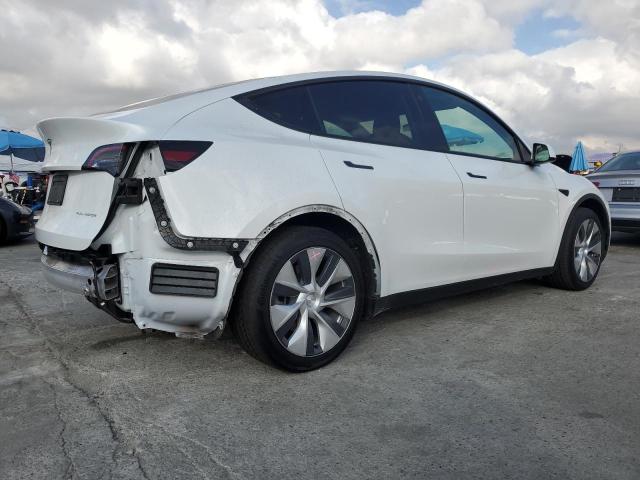 5YJYGDEEXMF161036 - 2021 TESLA MODEL Y WHITE photo 3