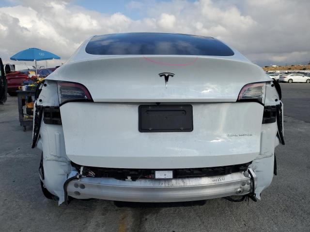5YJYGDEEXMF161036 - 2021 TESLA MODEL Y WHITE photo 6