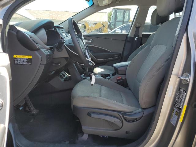 5XYZTDLB4GG344695 - 2016 HYUNDAI SANTA FE S GRAY photo 7