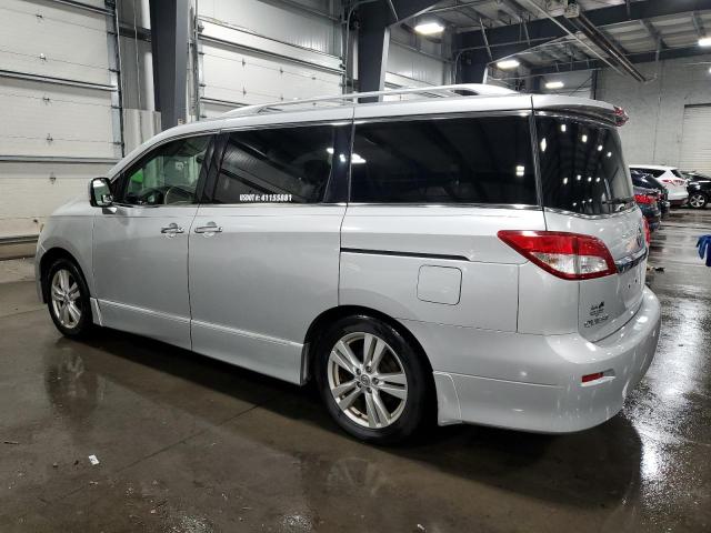 JN8AE2KP0C9036190 - 2012 NISSAN QUEST S SILVER photo 2