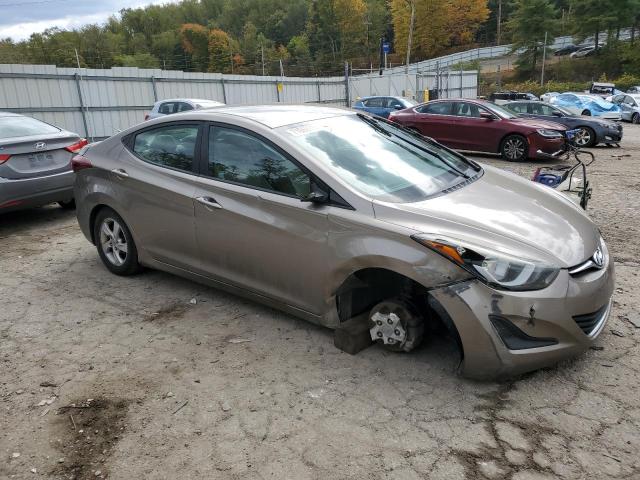 5NPDH4AE0EH530927 - 2014 HYUNDAI ELANTRA SE BEIGE photo 4