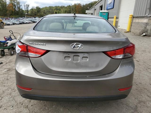 5NPDH4AE0EH530927 - 2014 HYUNDAI ELANTRA SE BEIGE photo 6