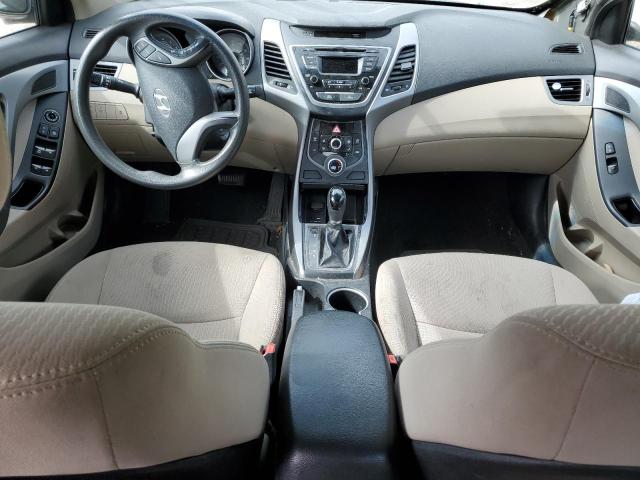 5NPDH4AE0EH530927 - 2014 HYUNDAI ELANTRA SE BEIGE photo 8