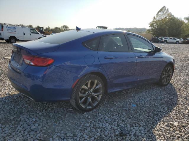 1C3CCCDG6FN553636 - 2015 CHRYSLER 200 S BLUE photo 3