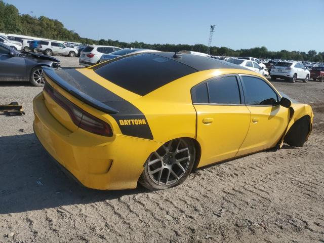 2C3CDXCT3HH612009 - 2017 DODGE CHARGER R/T YELLOW photo 3