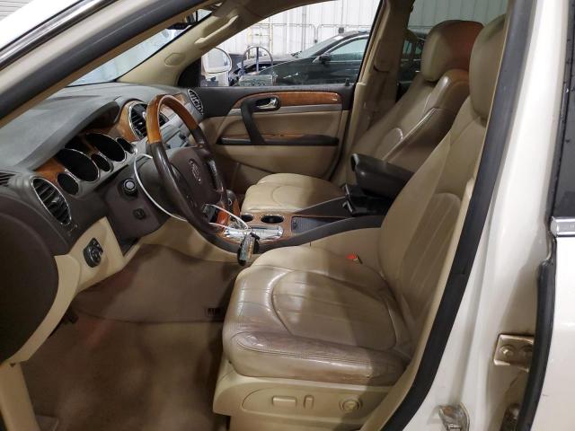 5GAEV23788J260083 - 2008 BUICK ENCLAVE CXL WHITE photo 7