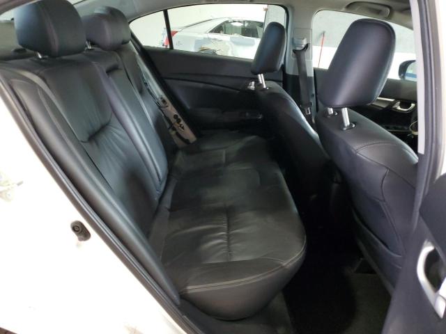 19XFB2F99FE073275 - 2015 HONDA CIVIC EXL თეთრი ფოტო 10