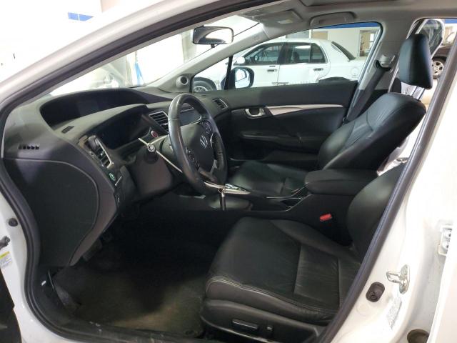 19XFB2F99FE073275 - 2015 HONDA CIVIC EXL თეთრი ფოტო 7