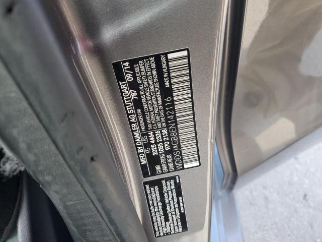 WDDSJ4GB8EN142116 - 2014 MERCEDES-BENZ CLA 250 4MATIC GRAY photo 12