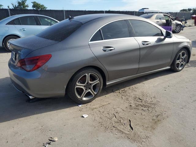 WDDSJ4GB8EN142116 - 2014 MERCEDES-BENZ CLA 250 4MATIC GRAY photo 3