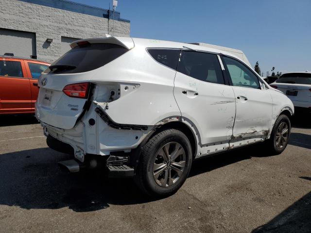 5XYZTDLB5FG265499 - 2015 HYUNDAI SANTA FE S WHITE photo 3