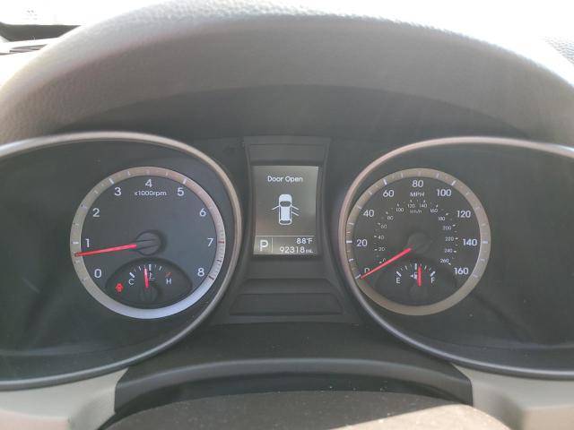 5XYZTDLB5FG265499 - 2015 HYUNDAI SANTA FE S WHITE photo 9