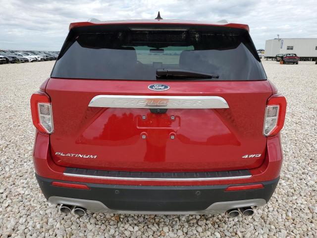 1FM5K8HC7NGA22021 - 2022 FORD EXPLORER PLATINUM BURGUNDY photo 6