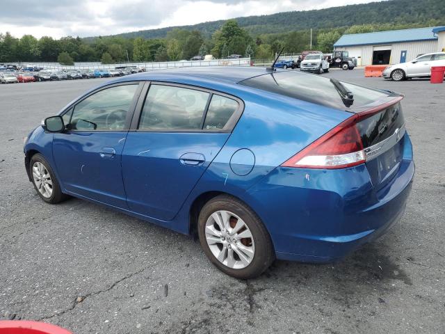 JHMZE2H77DS002648 - 2013 HONDA INSIGHT EX BLUE photo 2