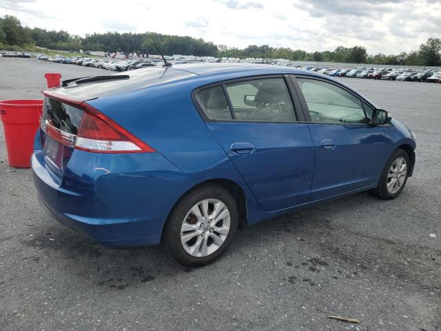 JHMZE2H77DS002648 - 2013 HONDA INSIGHT EX BLUE photo 3