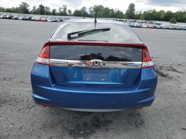 JHMZE2H77DS002648 - 2013 HONDA INSIGHT EX BLUE photo 6