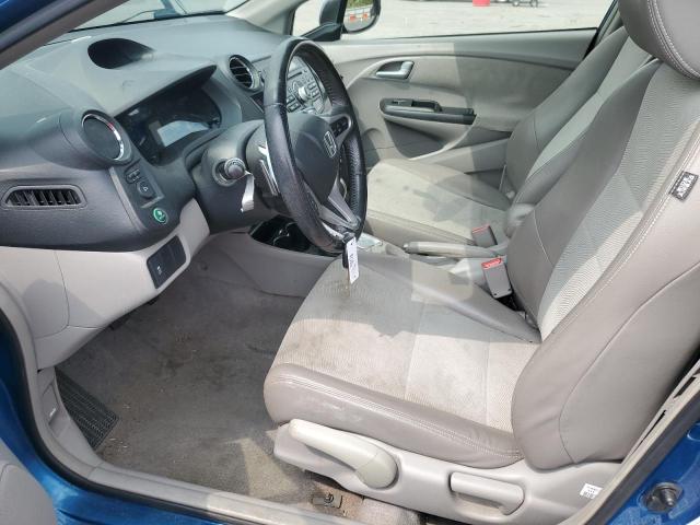 JHMZE2H77DS002648 - 2013 HONDA INSIGHT EX BLUE photo 7
