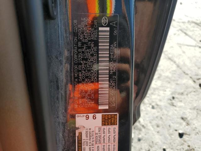 JTDKB20U883383195 - 2008 TOYOTA PRIUS 黑色 照片 13