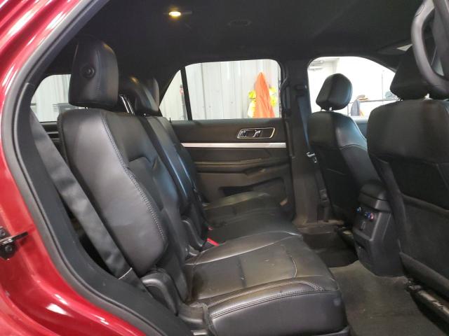1FM5K8D83GGB85690 - 2016 FORD EXPLORER XLT RED photo 11