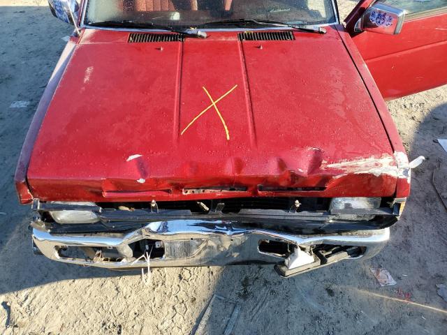 1N6SD16S7NC363989 - 1992 NISSAN TRUCK KING CAB RED photo 11