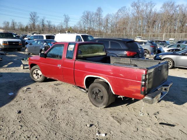 1N6SD16S7NC363989 - 1992 NISSAN TRUCK KING CAB RED photo 2