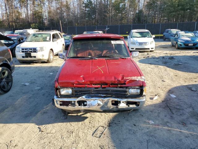 1N6SD16S7NC363989 - 1992 NISSAN TRUCK KING CAB RED photo 5