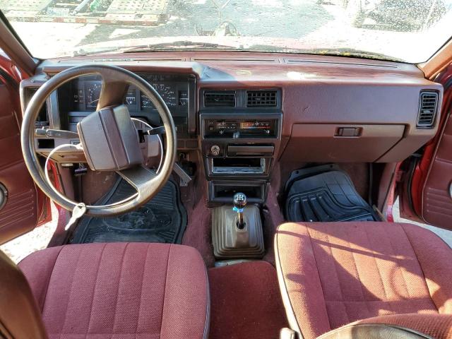 1N6SD16S7NC363989 - 1992 NISSAN TRUCK KING CAB RED photo 8