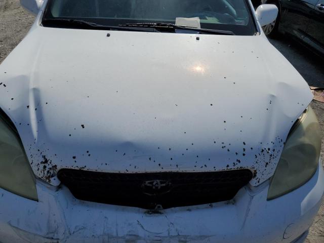 2T1KR32E15C380956 - 2005 TOYOTA COROLLA MA XR WHITE photo 11