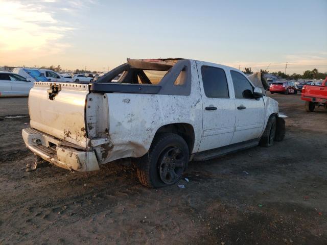 3GNNCEE07AG281429 - 2010 CHEVROLET AVALANCHE WHITE photo 3