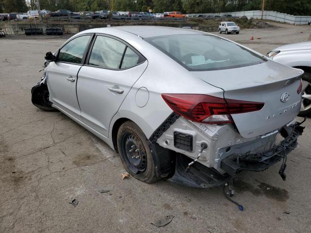 KMHD74LF5KU841128 - 2019 HYUNDAI ELANTRA SE SILVER photo 2