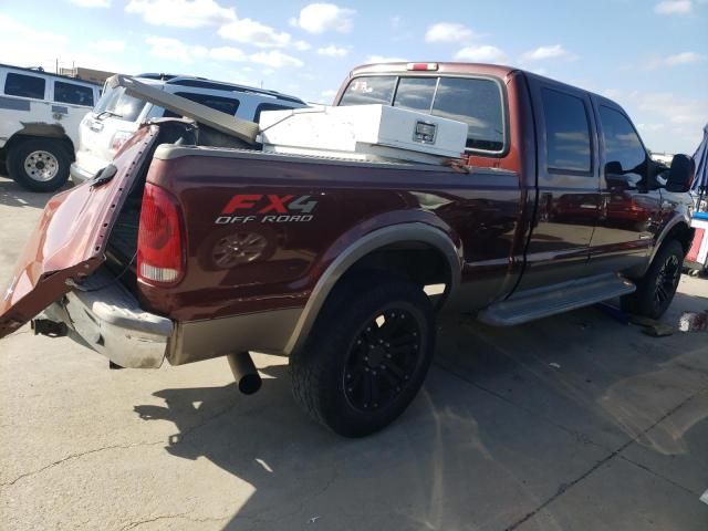 1FTSW21P26EB17623 - 2006 FORD F250 SD SUPER DUTY BURGUNDY photo 3