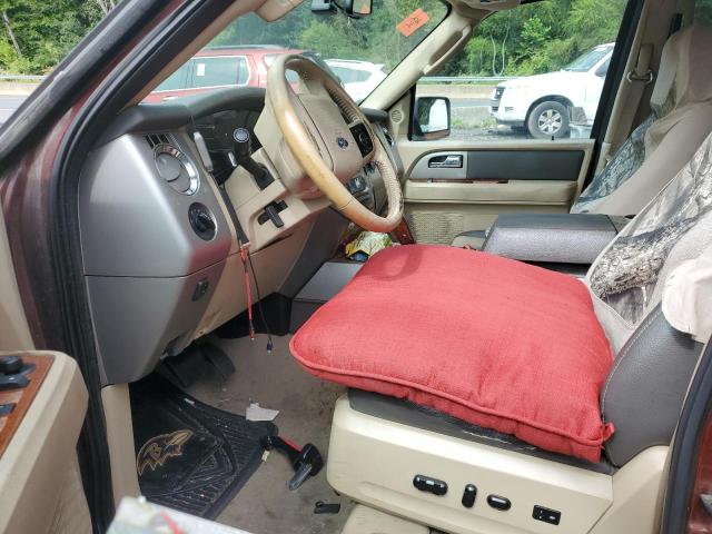 1FMFU18547LA54913 - 2007 FORD EXPEDITION EDDIE BAUER RED photo 7