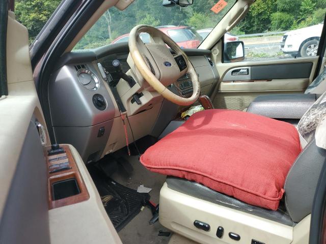 1FMFU18547LA54913 - 2007 FORD EXPEDITION EDDIE BAUER RED photo 8