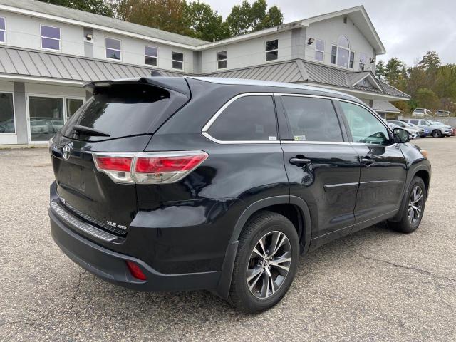 5TDJKRFH0GS500585 - 2016 TOYOTA HIGHLANDER XLE Qara foto 4