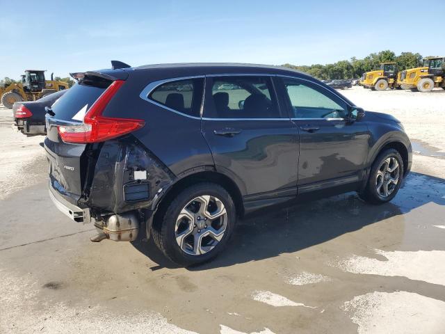 2HKRW2H53JH696892 - 2018 HONDA CR-V EX GRAY photo 3