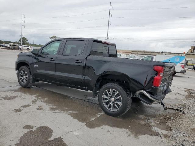 1GCPACED5NZ581362 - 2022 CHEVROLET SILVERADO C1500 LT BLACK photo 2