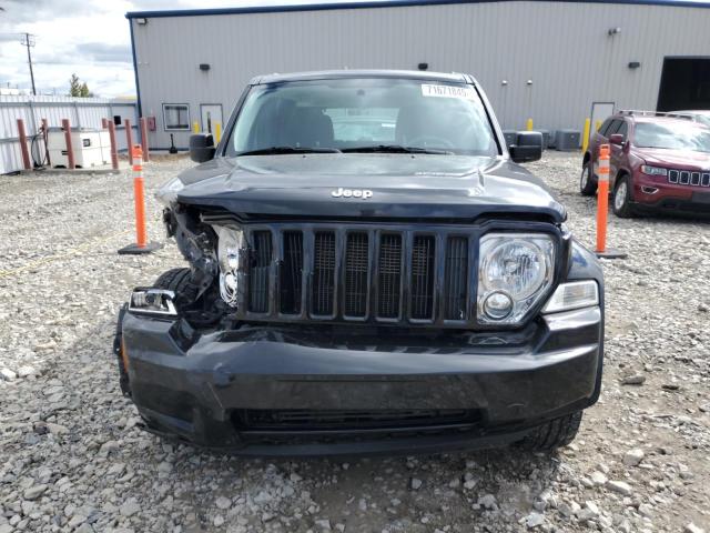 1C4PJMAK1CW105411 - 2012 JEEP LIBERTY SPORT BLACK photo 5