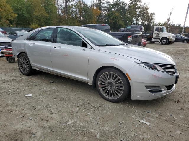 3LN6L2LU2ER809353 - 2014 LINCOLN MKZ HYBRID SILVER photo 4