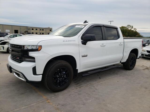 1GCPWDED4MZ405490 - 2021 CHEVROLET SILVERADO C1500 RST WHITE photo 1