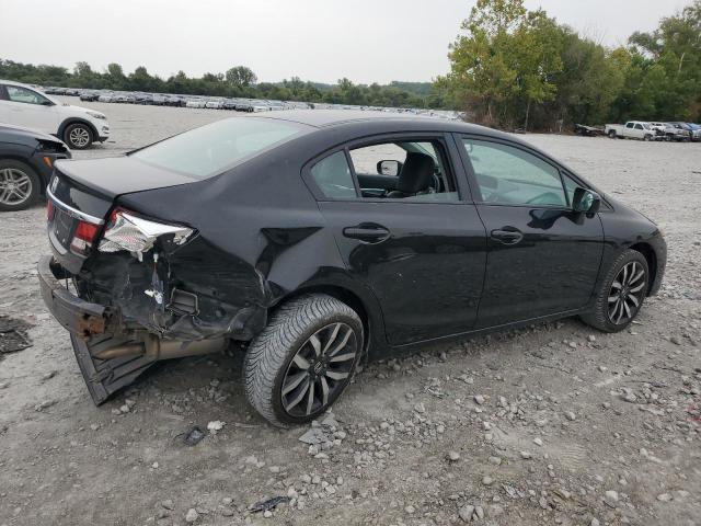 19XFB2F94FE240593 - 2015 HONDA CIVIC EXL BLACK photo 3