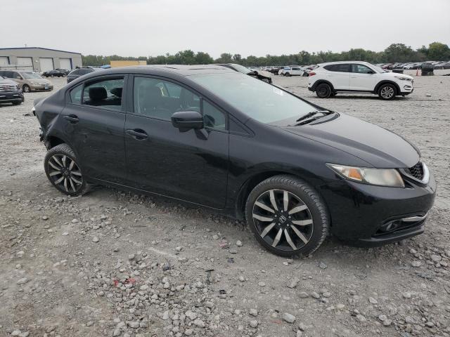 19XFB2F94FE240593 - 2015 HONDA CIVIC EXL BLACK photo 4