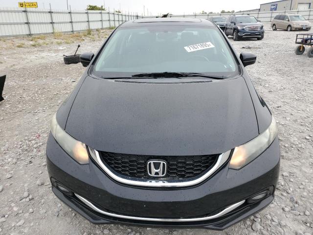 19XFB2F94FE240593 - 2015 HONDA CIVIC EXL BLACK photo 5