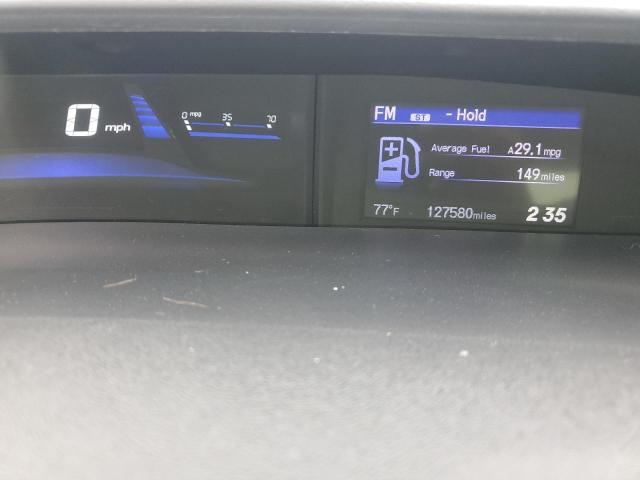 19XFB2F94FE240593 - 2015 HONDA CIVIC EXL BLACK photo 9