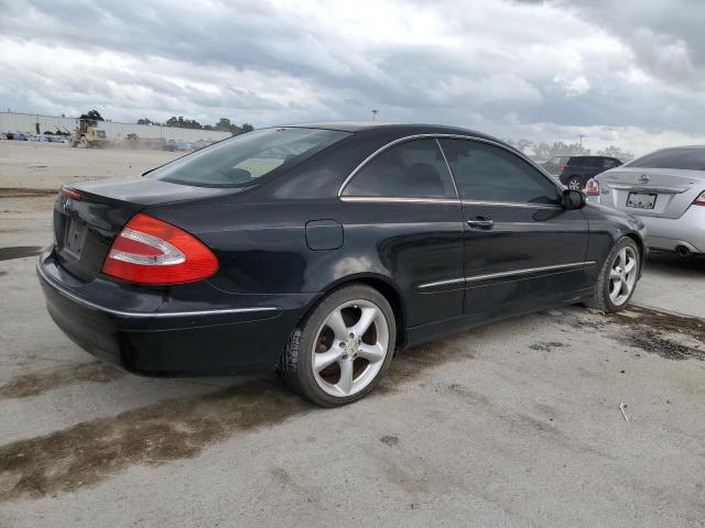 WDBTJ65J04F106772 - 2004 MERCEDES-BENZ CLK 320C BLACK photo 3