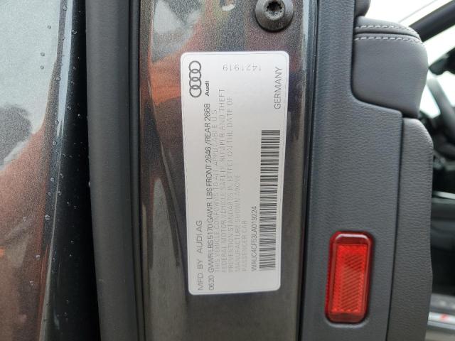 WAUC4CF53LA019224 - 2020 AUDI S5 PREMIUM PLUS 石墨色 照片 13