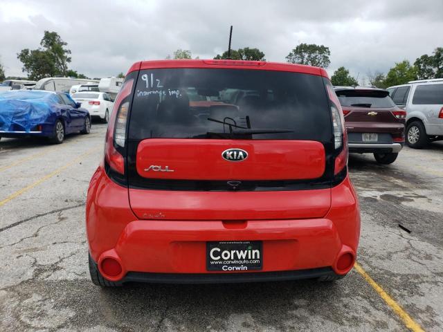 KNDJX3A5XG7843202 - 2016 KIA SOUL ! RED photo 6