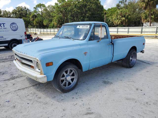 CS248T141943 - 1968 CHEVROLET C20 BLUE photo 1