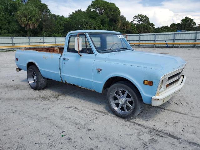 CS248T141943 - 1968 CHEVROLET C20 BLUE photo 4