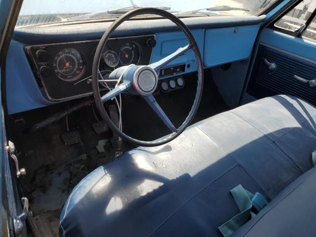 CS248T141943 - 1968 CHEVROLET C20 BLUE photo 8