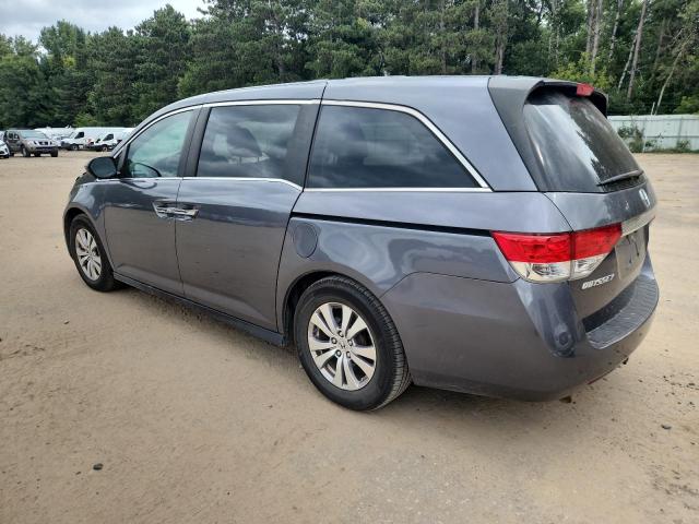5FNRL5H62EB080625 - 2014 HONDA ODYSSEY EXL GRAY photo 2